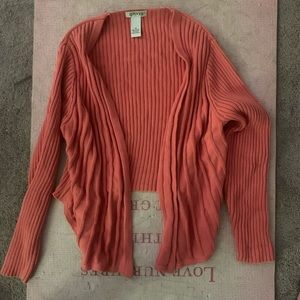 Orange or is cardigan